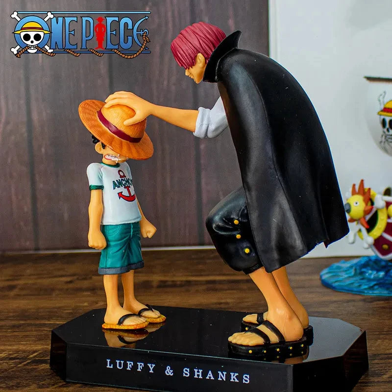 Action Figure One Piece - Shanks e Luffy